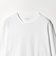 LONG FIBER COTTON クリア クルーネック 長袖 Tシャツ