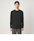 LONG FIBER COTTON クリア クルーネック 長袖 Tシャツ