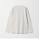 LONG FIBER COTTON クリア クルーネック 長袖 Tシャツ