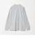 LONG FIBER COTTON クリア モックネック 長袖 Tシャツ