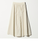 タック フレア スカート 2