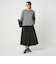タック フレア スカート 2