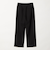 ［size SHORT/TALLあり］カチリラ ストレート パンツ ブラック
