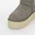 ＜UGG＞クラシック ウルトラ ミニ プラットフォーム ブーツ