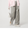 ［size SHORT/TALLあり］オルマイ LI/MIX ワイド パンツ