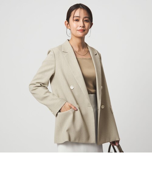 size SHORTあり］Greed グリード メランジ ダブル ジャケット