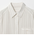 ＜SEASONAL COLLECTION＞ストライプ シアー シャツ