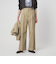 ラミーブレンド ワイド パンツ