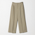 ラミーブレンド ワイド パンツ