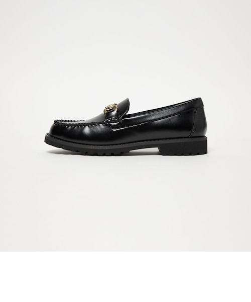 green label relaxing クッショニーシューズ ローファー 25 クッショニーシューズ ローファー / ビットローファー｜グリーン