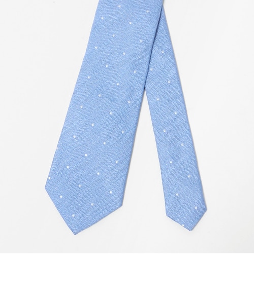 Seaward & Stearn＞8.0cm ドット ネクタイ｜グリーンレーベル