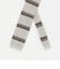 ＜Bleck＞6.5cm ニット ボーダー ネクタイ