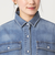 【別注】＜Healthy DENIM＞Almond ミドル デニム シャツ