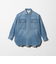 【別注】＜Healthy DENIM＞Almond ミドル デニム シャツ