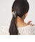 【WEB限定】マーブル ライン ヘアクリップ / バンズクリップ