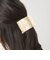 【WEB限定】スクエアマーブル ヘアクリップ