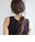 【WEB限定】スクエアマーブル ヘアクリップ