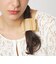 【WEB限定】スクエアマーブル ヘアクリップ
