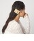 【WEB限定】スクエアマーブル ヘアクリップ