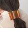 【WEB限定】スクエアマーブル ヘアクリップ