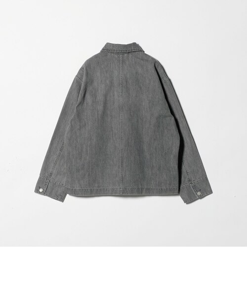 コットン カバーオール デニム　グレー デニム カバーオール｜グリーンレーベル リラクシングの通販｜&mall