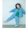 デニム ブルゾン / キッズ  ストレッチ 100cm-160cm