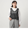 メッシュ ニット 2WAY ジレ ウォッシャブル