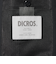 DICROS ポリエステル ツイル リラックス ジャケット -ストレッチ・撥水-