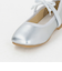 スクエアリボン フラットシューズ / キッズ  17cm-23cm