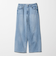 【別注】＜Healthy DENIM＞ストレート ワイド デニムパンツ ミッドライズ