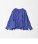 ［size SHORTあり］ボイル レイヤー ギャザー ブラウス