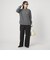 【WEB限定】＜at ease＞ワッフル ヘンリーネック ロングスリーブ カットソー
