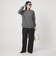 【WEB限定】＜at ease＞ワッフル ヘンリーネック ロングスリーブ カットソー