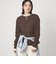 【WEB限定】＜at ease＞ワッフル ヘンリーネック ロングスリーブ カットソー