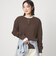 【WEB限定】＜at ease＞ワッフル ヘンリーネック ロングスリーブ カットソー