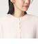 【WEB限定】＜at ease＞ワッフル ヘンリーネック ロングスリーブ カットソー