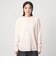 【WEB限定】＜at ease＞ワッフル ヘンリーネック ロングスリーブ カットソー