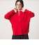 【WEB限定】＜at ease＞ワッフル ヘンリーネック ロングスリーブ カットソー