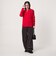 【WEB限定】＜at ease＞ワッフル ヘンリーネック ロングスリーブ カットソー