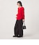 【WEB限定】＜at ease＞ワッフル ヘンリーネック ロングスリーブ カットソー