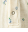 【WEB限定】＜at ease＞ワッフル ヘンリーネック  フラワープリント カットソー