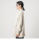 【WEB限定】＜at ease＞ダブルフェイス エリツキ プルオーバー カットソー
