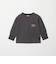 ＜Pentel＞ロングスリーブTシャツ（ダークグレー） / キッズ 100cm-130cm