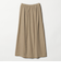 ツイル Aライン スカート