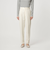 ［size SHORT/TALLあり］Daily Chic タック スリム パンツ オフホワイト