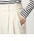 ［size SHORT/TALLあり］Daily Chic タック スリム パンツ オフホワイト