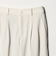 ［size SHORT/TALLあり］Daily Chic タック スリム パンツ オフホワイト