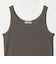 ベーシック リブ タンクトップ
