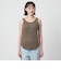 ベーシック リブ タンクトップ