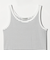 ベーシック リブ タンクトップ